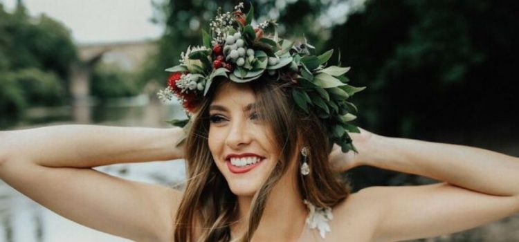 Flower Crowns Are Considered A Perfect Accessory For The Bride In Gold Coast