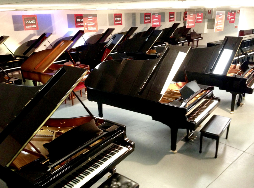 Australian piano warehouse